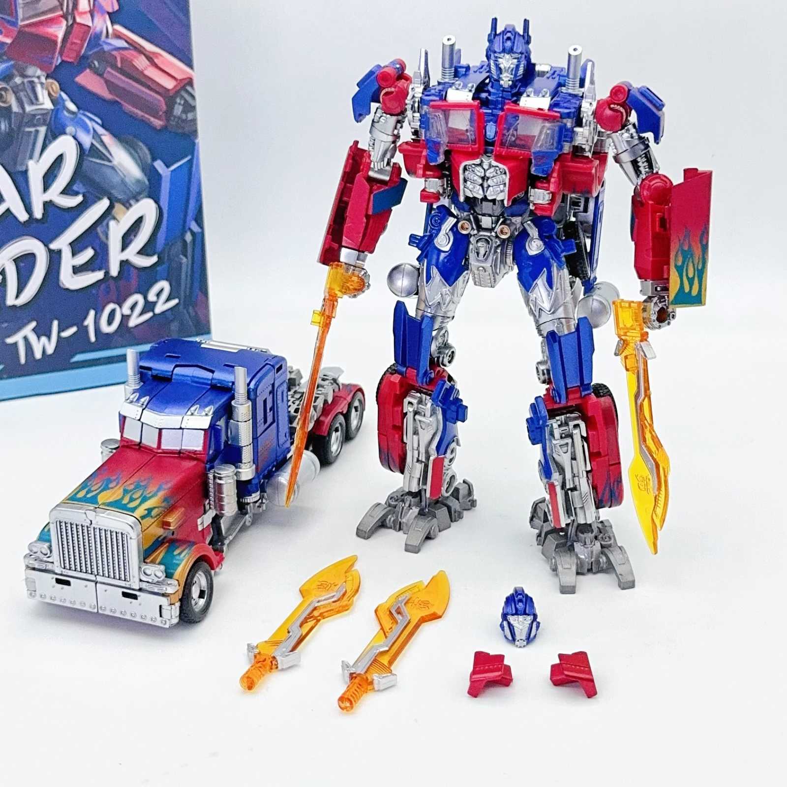 BAIWEI Transformation TW1022 EX KO Masterpiece Figure Toy Commander Nemesis Deformation Car Robot IN STOCK C251117