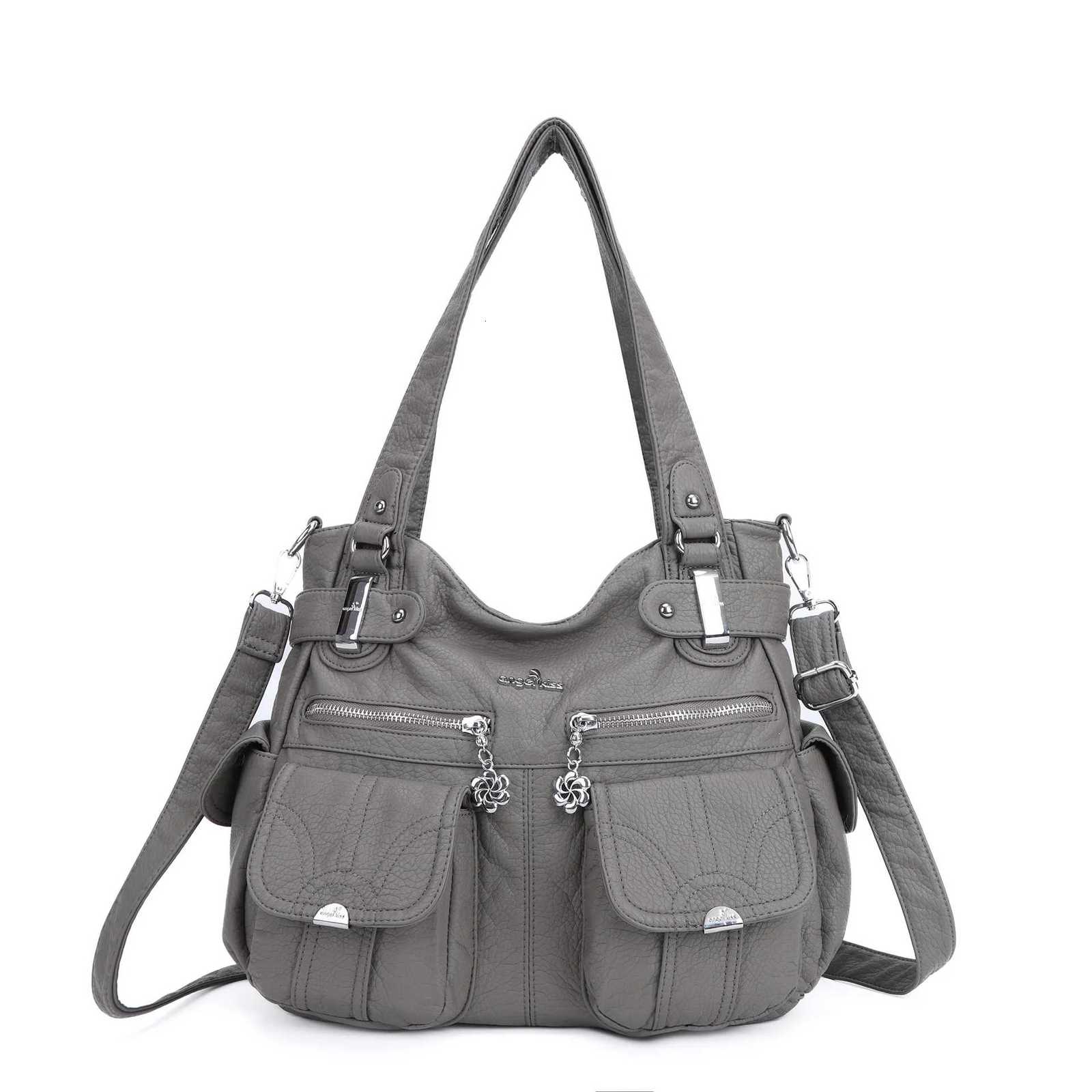 Fashion handbags Fashion Shoulder Bag for Women Soft PU Crossbody Handbg Large Capacity Messenger Bag Hobos Big PurseW251117