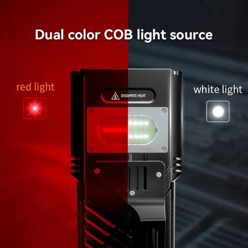 6000MAH 3000Lm Most Powerful LED Flashlight Rechargeable Torch Light Flashlight Tactical Lantern Long Shot Hand Lamp For Camping M251117