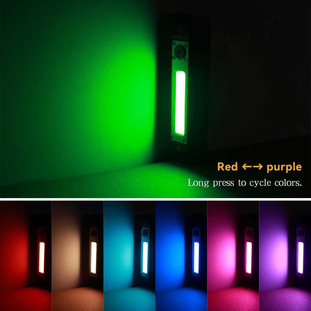 Sofirn IF23 RGB Light 4000lm Powerful LED Flashlight 21700 5V 3A USB C Rechargeable Floodlight Spotlight Torch with Magnetic M251117