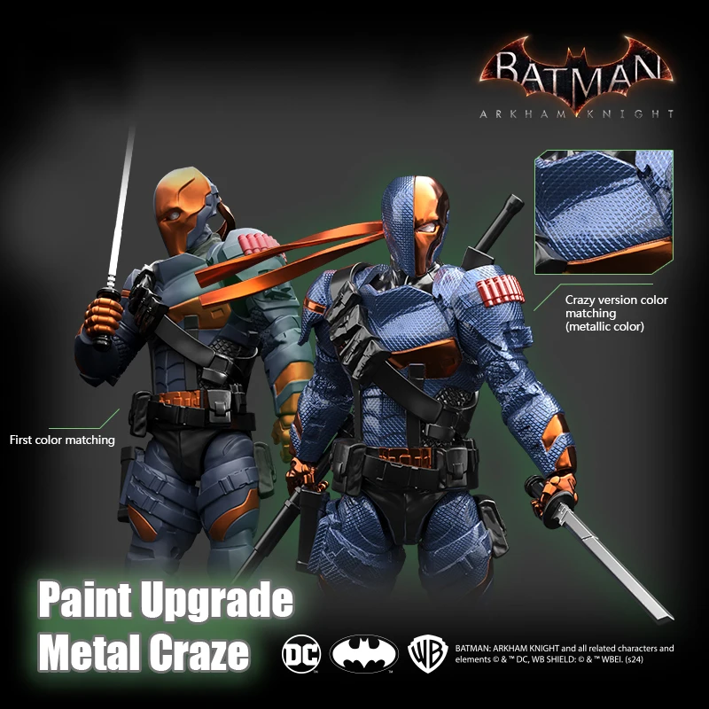 New F5 Batman Arkham Knight Assembled Model Blind Box 11style 10cm Action Figures Crazy Version Collection Hobby Model Boys Toys