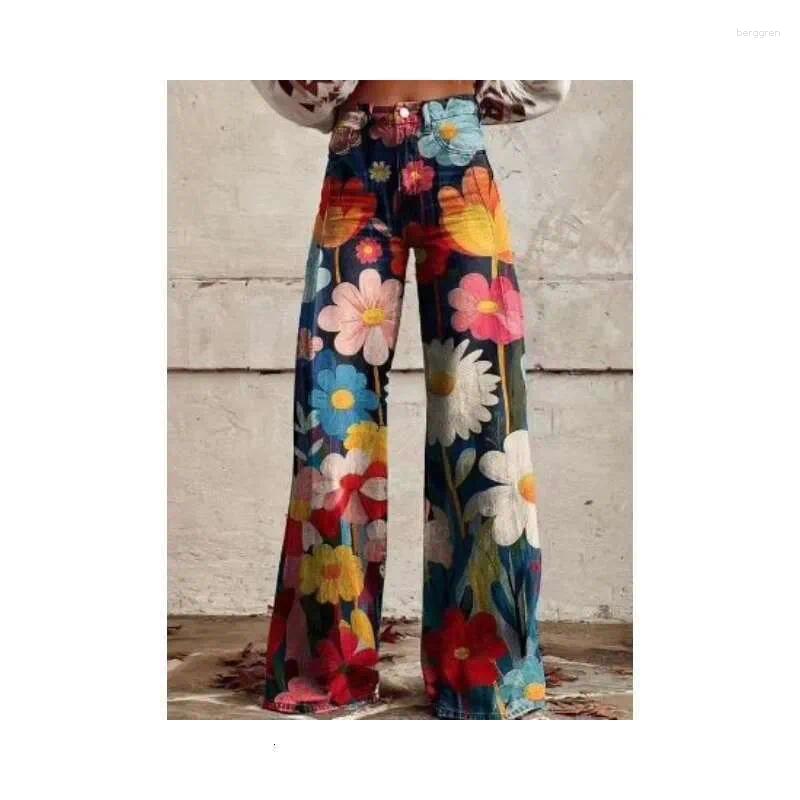 Womens Jeans DH High Quty Waisted Casual For Service Stretch Denim Fabric Sexy Classic Pants Z260313