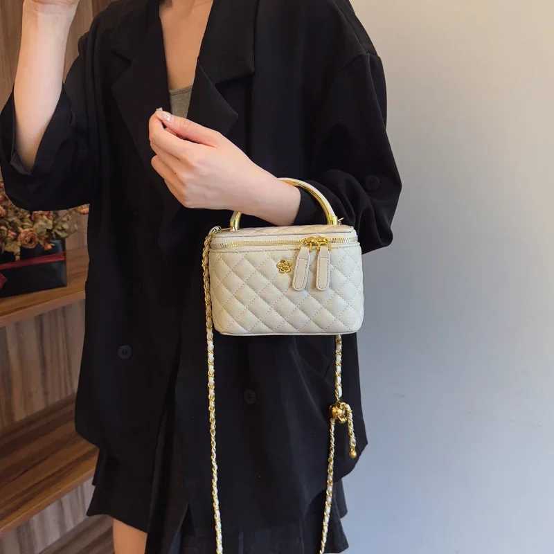 Classic Convertible Women Bag Luxury Leather Tote High End Crossbody Shoulder Bag Vintage ElegantW251117
