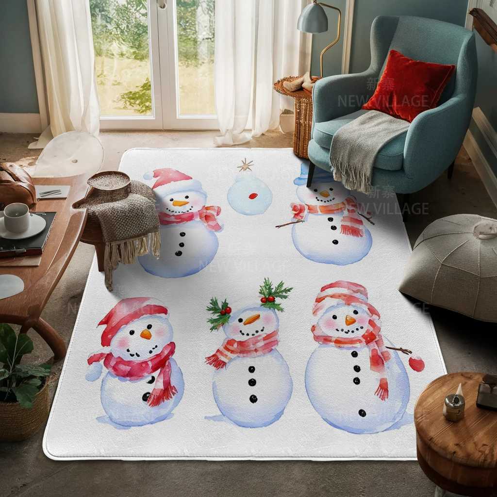 House entrance carpet Home door mat Nordic Living Room Bath Foot bathroom non-slip rugs winter decoration Merry ChristmasM251117