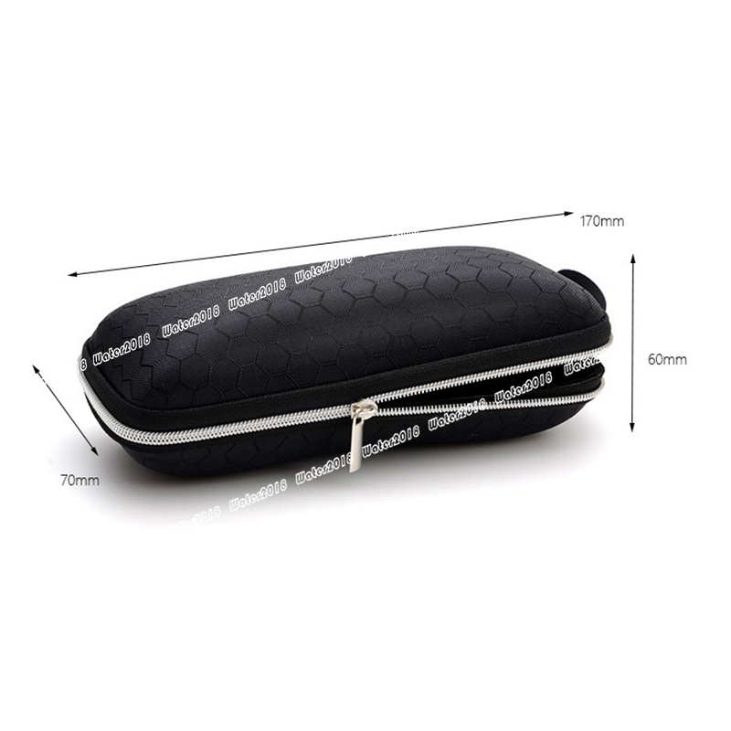Rectangle Sunglasses Case Portable Zipper Storage Box Crush Resistance Small Hard Eye Glasses Eyewear Protector Boxes 17*6*7CM