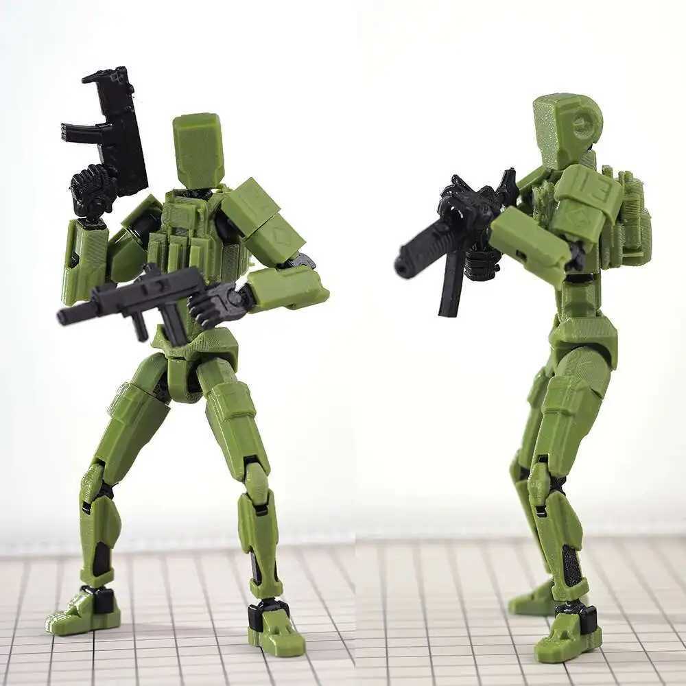 VIP-Dropshipping 9L3D Dummy 13-20 Action Figures Ninja Brothers Multi-Jointed Movable ShapeShift Mannequin Toys Kids C251117