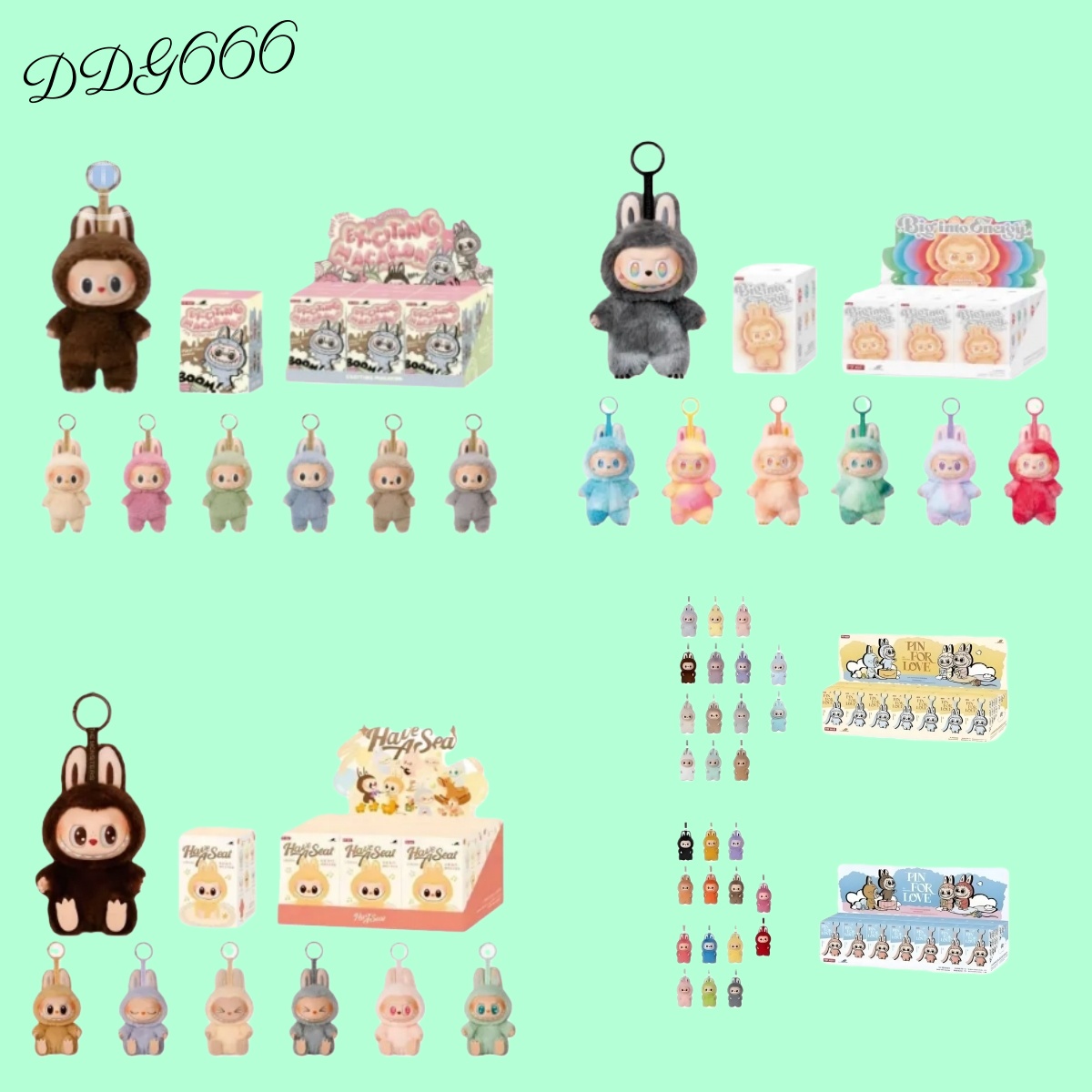 LaBuBu doll V3 V2 V1 Monsters Big Into Energy SeriesBlind Box Kawaii Figure Face doll clothesDoll Keychain Decor Gift blind bag