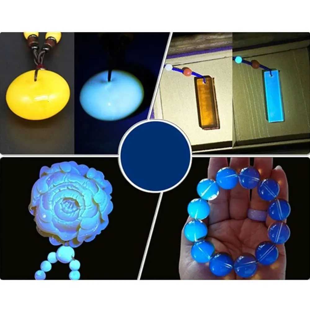 6-in-1 LED Flashlight Jade Detector Light White Yellow RED UV 365nm/395nm USB charging Jewelry Jade Stone Pet Stains Light Torch M251117