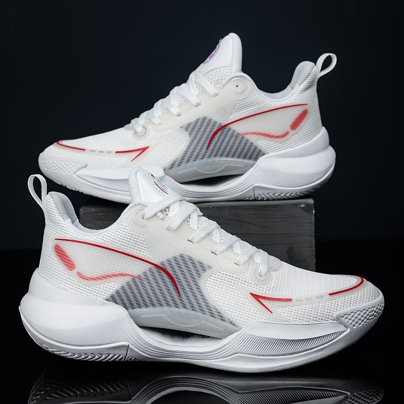 Free Shipping design Basketball Shoes High Quality Sneakers Anti-slip and wear-resistant Shock absorption Light Breathable Mesh Sport Shoes for Men
