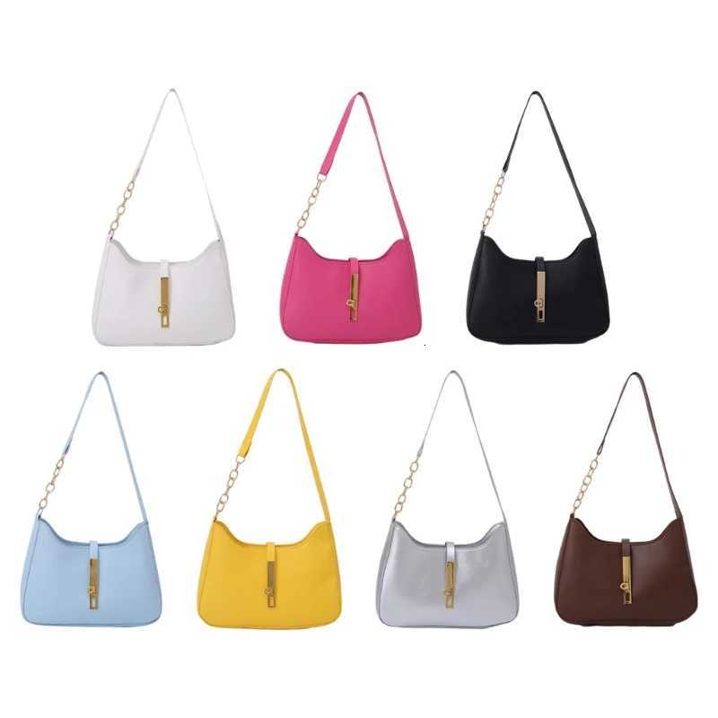 Women Bag PU Leather Underarm Bag Korean Styles Armpit Bag Shopping Dating Bag Fashion Handbag Purse Simple Shoulder BagW251117