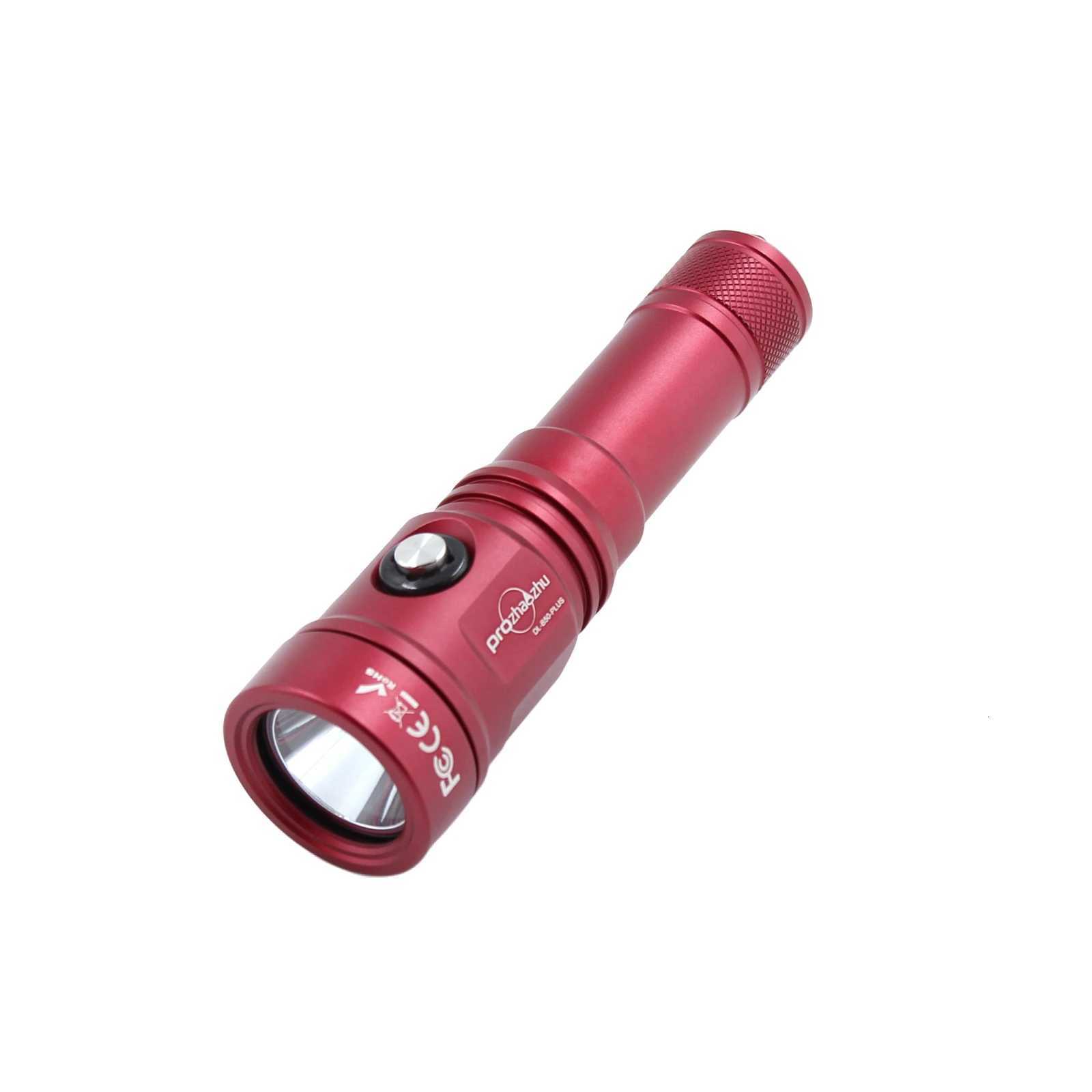 DL-B50-PLUS 2500 Lumen USB-C Diving Light Water-Resistant Scuba Torch IP68 100M for Underwater Scuba Diving M251117
