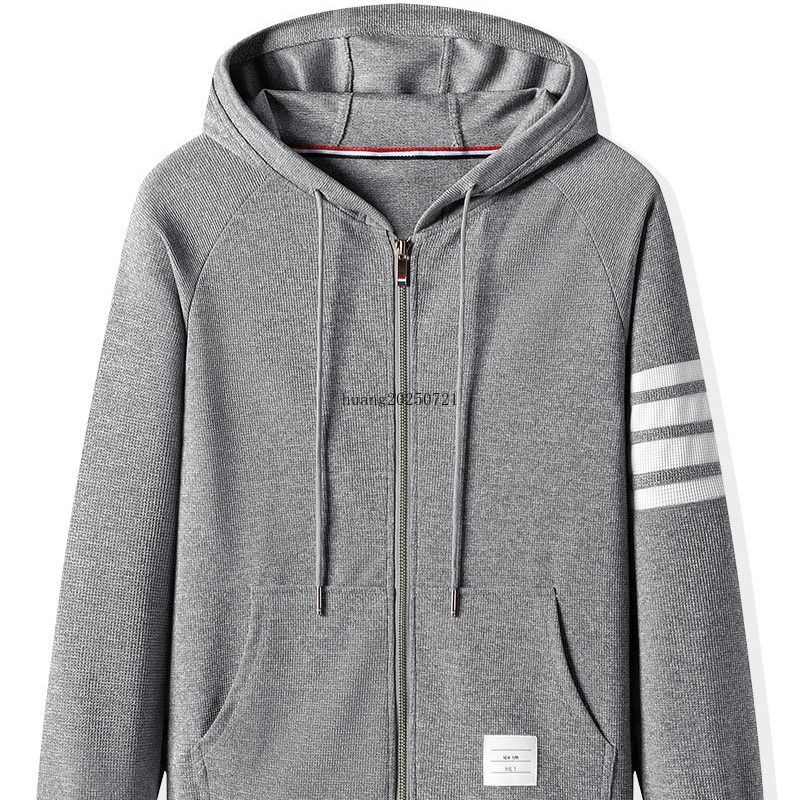 THOM Starity hoodie Designer Mens Zip Up Hoodie For Man Woman Hell Tracksuits Sports Suit Pants Pullover Vintage Street Graffiti Sweatshirts 3dd