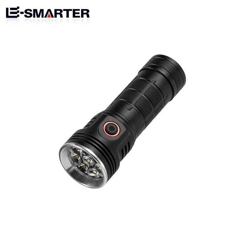 8LED/31LED/55LED High Bright Strong LED Flashlight Powerful 7500lm Tactical Torch Rechargeable Camping Fishing Hunting Lantern M251117