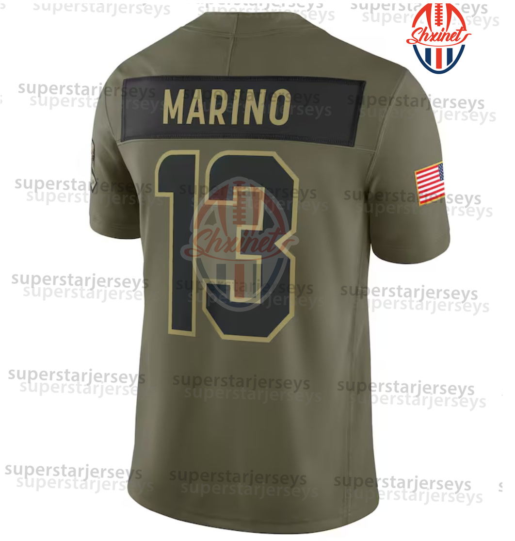 17 Jaylen Waddle Custom 2025 Rivalries JerseyS 1 Tua Tagovailoa De'Von Achane Tyreek Hill Jordyn Brooks Dodson Jaelan Phillips Bradley Chubb