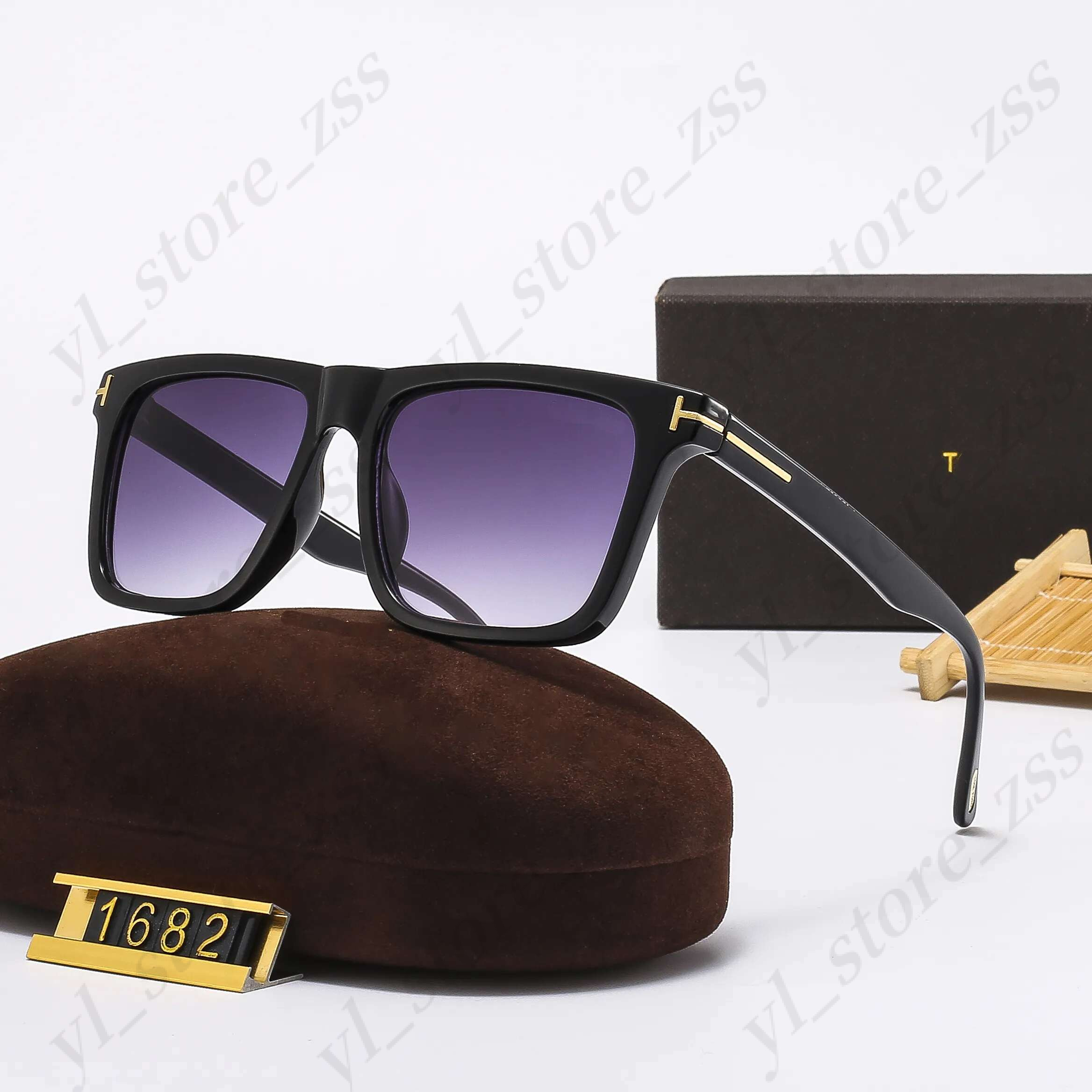 Designer Sunglasses Tomism Fordism Outdoor Sunglasses Retro Large Frame Plate Sunglasses Black Frame For Men And Women Essential For Drivers Sunglasses Man 6b0