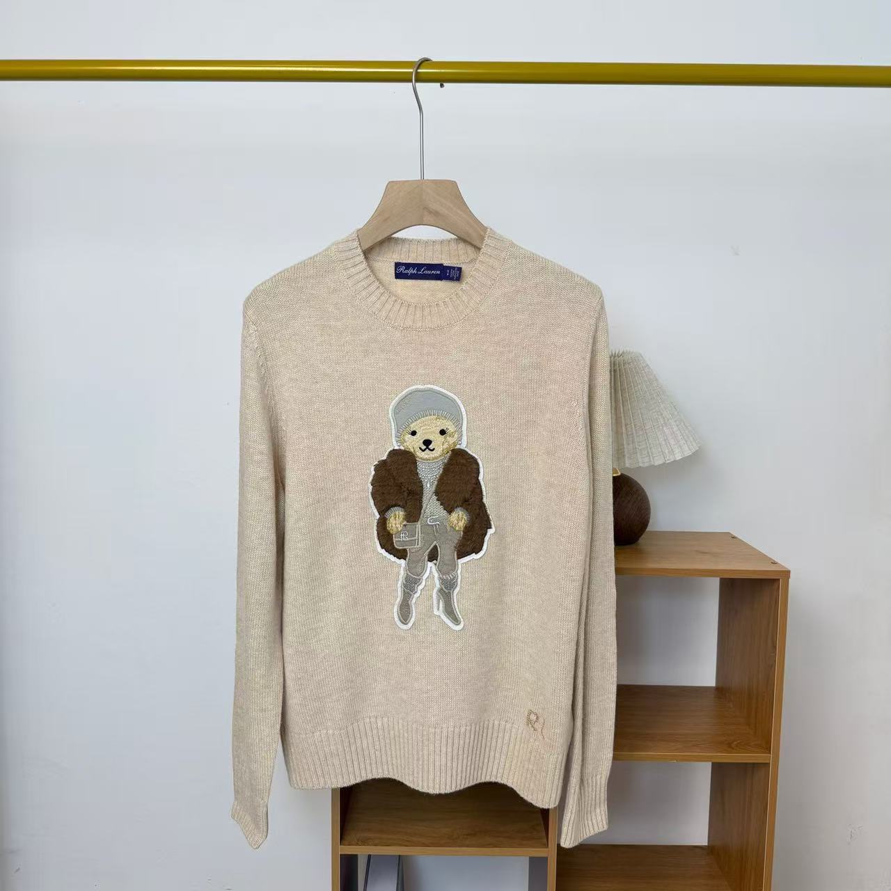 Womens sweaters 2025 Sweater Winter Soft Basic Women Pullover Cotton Bear Pulls Knitted Jumper Top Sueters De Mujer S251125