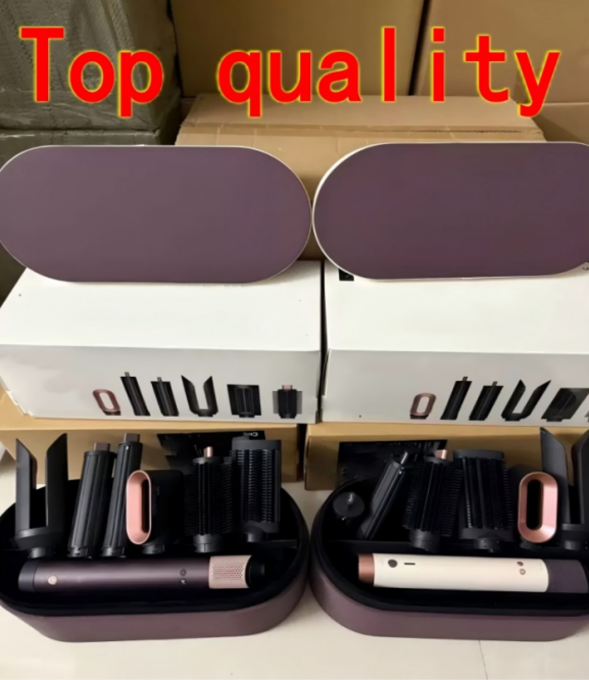 2026 designer luxury HS09 HS05 HT01 HD08 Curler Hair dryer Curling iron Multi Function for Women Hair Tool Negative ion 7-in-1 comb travel set Retail Packaging bag dgbu