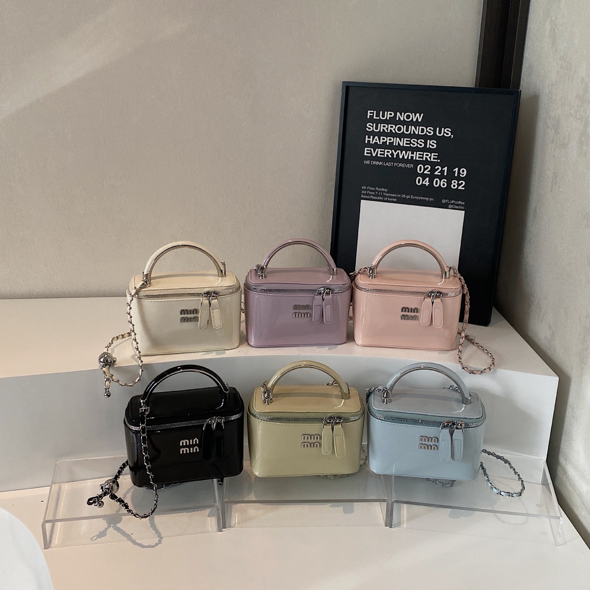 designer bag 2025 new Light luxury box bag ins handheld small square bag women's bag niche single shoulder crossbody bag