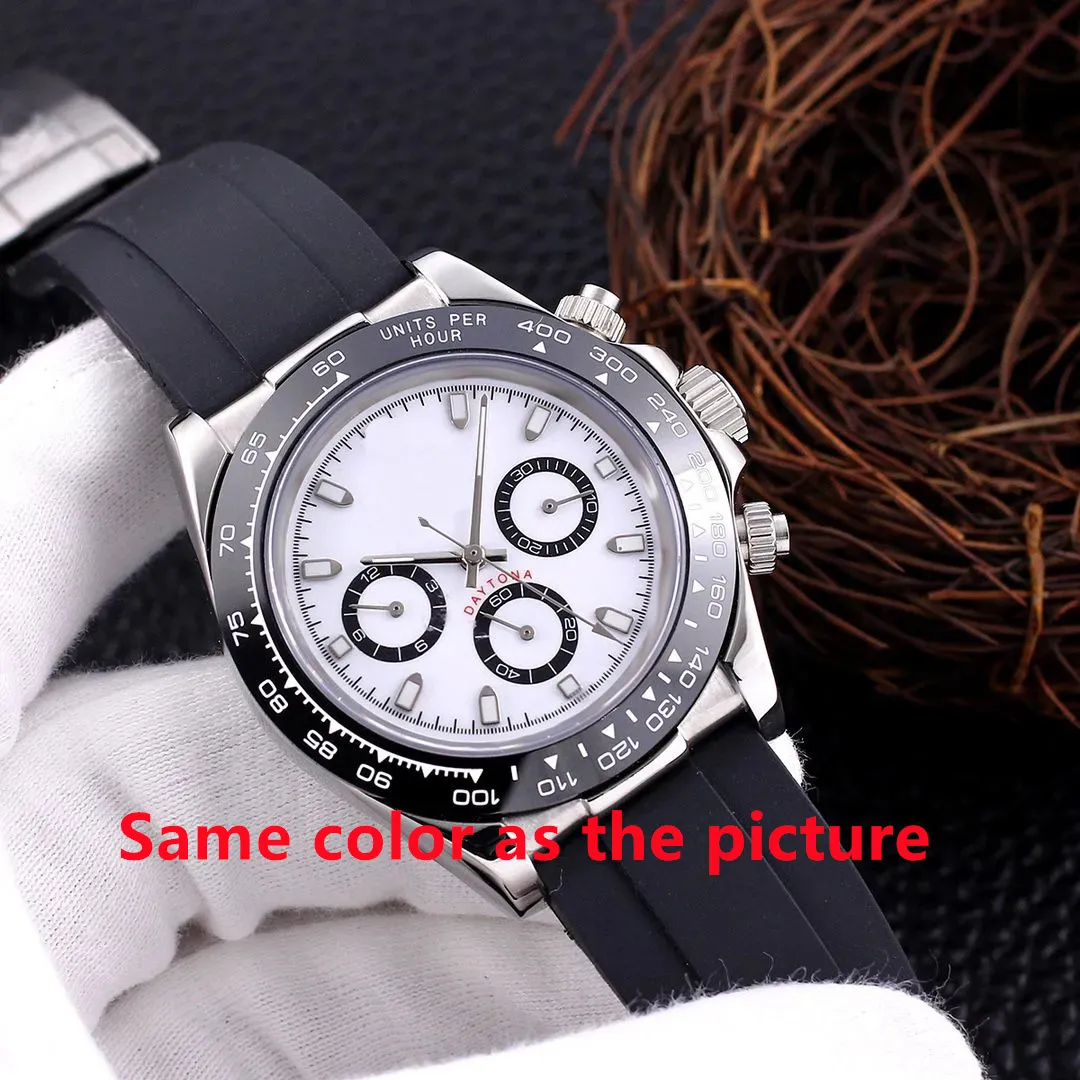 NEW Classic mens watch luxury designer watches high quality automatic movement Stainless Steel small dial ceramic bezel reloj 41mm Sports Wristwatches Gift