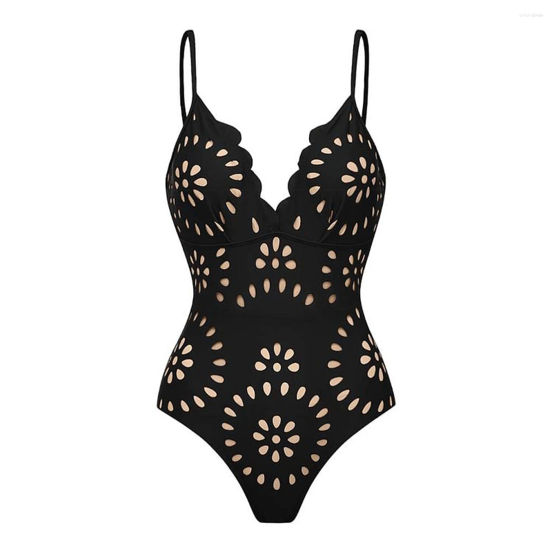 Women's Swimwear 2025 One-Piece Swimsuit High-Waist Bikini Sexy Strand Empty Beach Bathing Suit For Women