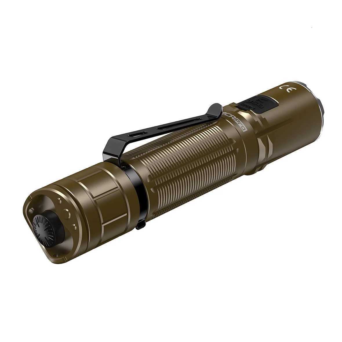 Klarus XT2CR PRO Police LED Flashlight 2100LM Torch Lighter with 18650 Battery for Camping Self Defense Hiking M251117
