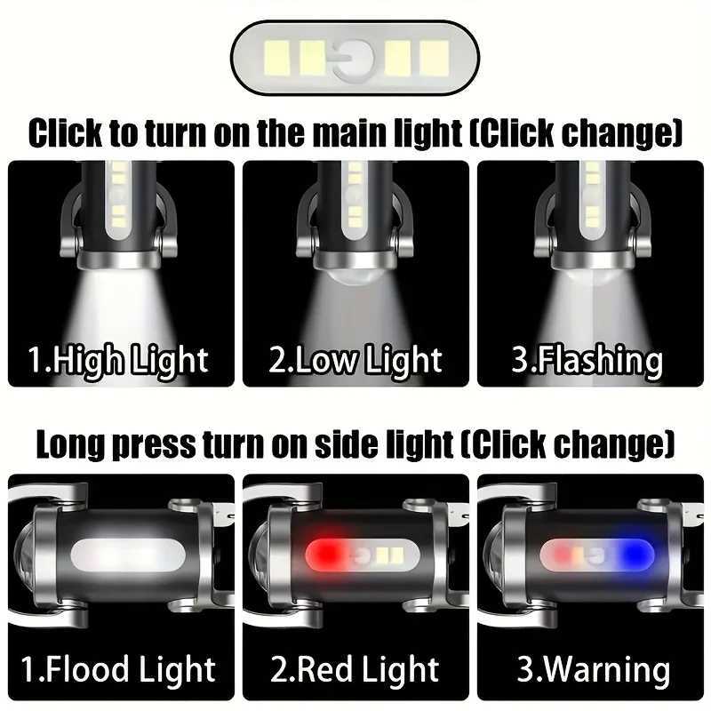 Portable Keychain Multi-Function Emergency Flashlight Outdoor Mini Flashlight Mobile Power for Outdoor Camping And Hiking Light M251117
