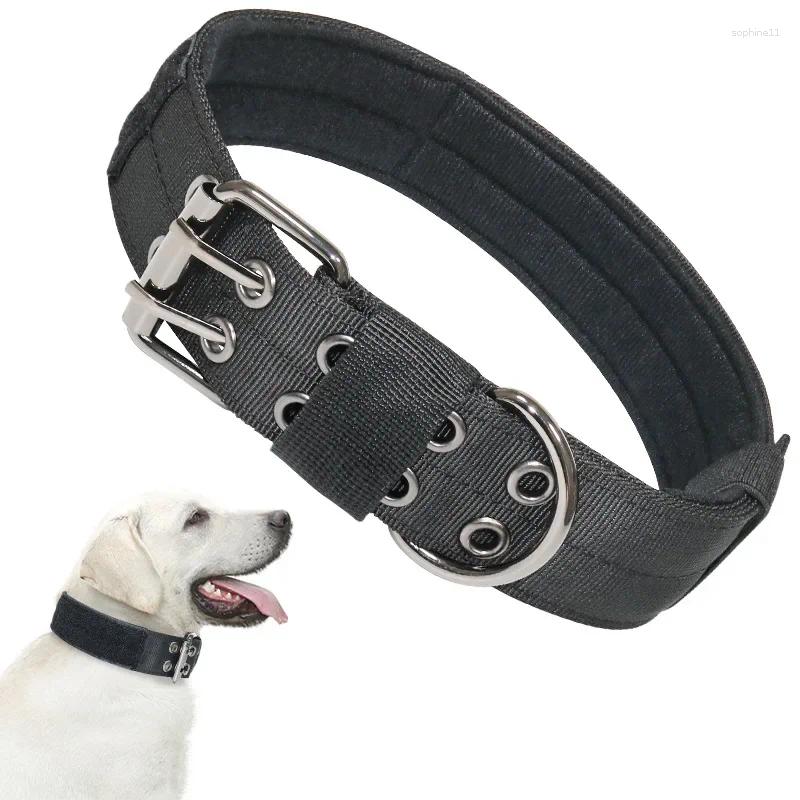 Update Durable Tactical Dog Collar Leash Set Adjustable Military Pet Medium Large Shepherd Training Accessories