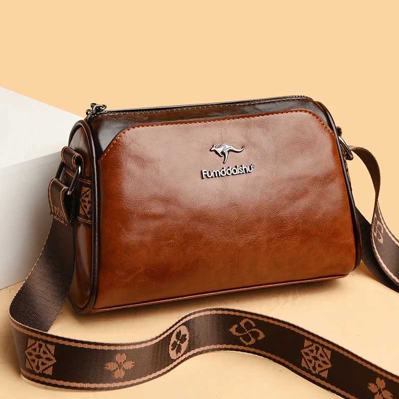 New Arrival new genuine high-quality soft leather wallet cross body bag womens shoulder cross body bag Z250417