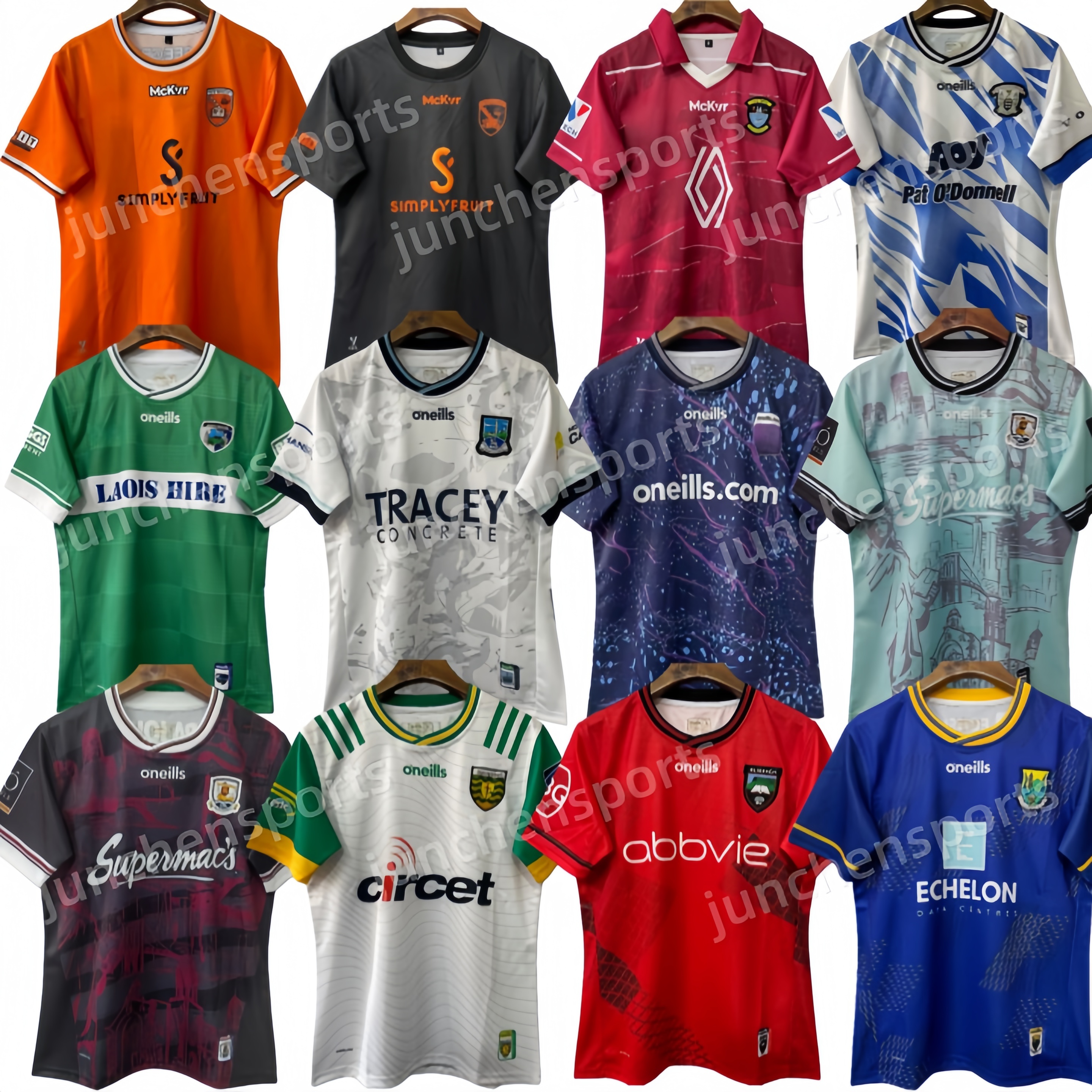 2025 GAA Rugby jerseys Louth Antrim Laois 24 25 Longford Cork Dublin Alternative Meath Kildare Roscommon Offaly Galway Cavan Down Football Club Jerseys 666