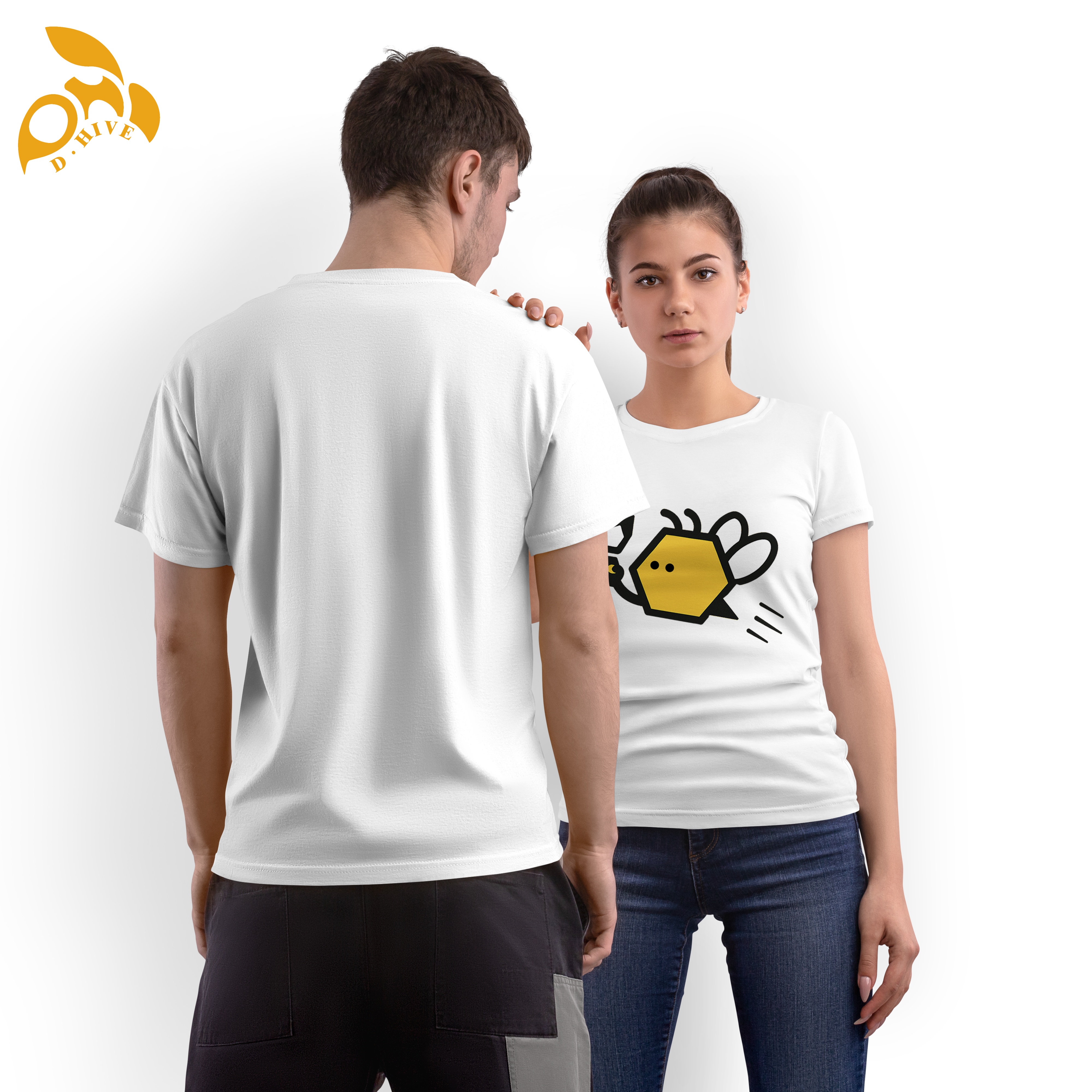 Free Shipping New Men's t shirt Classic Shirt Men's Women's Fashion white Casual shirt Round neck unisex T-shirt Men's top Summer 