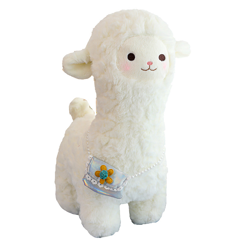 Alpaca Doll Plush Toy Cloth Doll Large Lamb Sleeping Pillow Birthday Gift