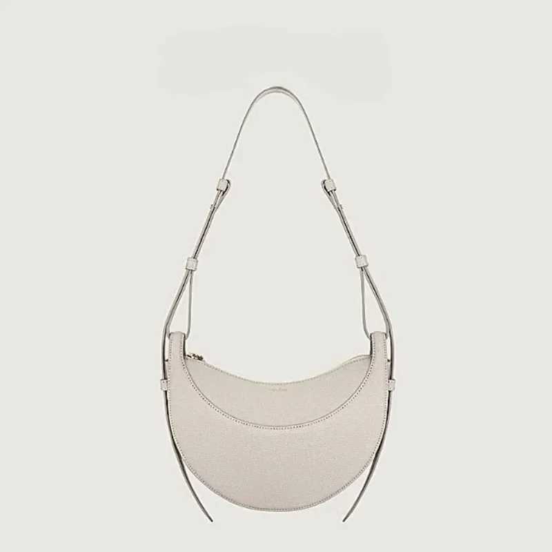 Crescent bag retro single shoulder armpit bag womens armpit bag niche leather coat bag womens armpit cross bag Y250417