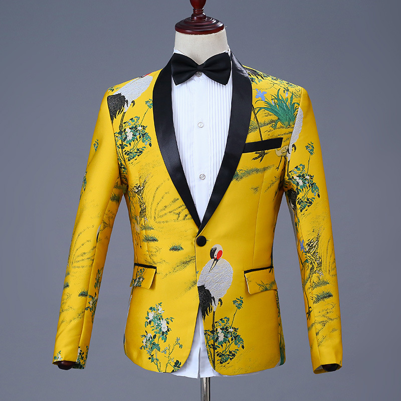 k1097 men's suits, fashionable solid color small suits, men's jackets