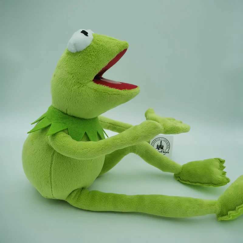 45cm177inch Cartoon The Muppets KERMIT FROG Stuffed animals Plush Boy Toys for Birthday Gift Z251118