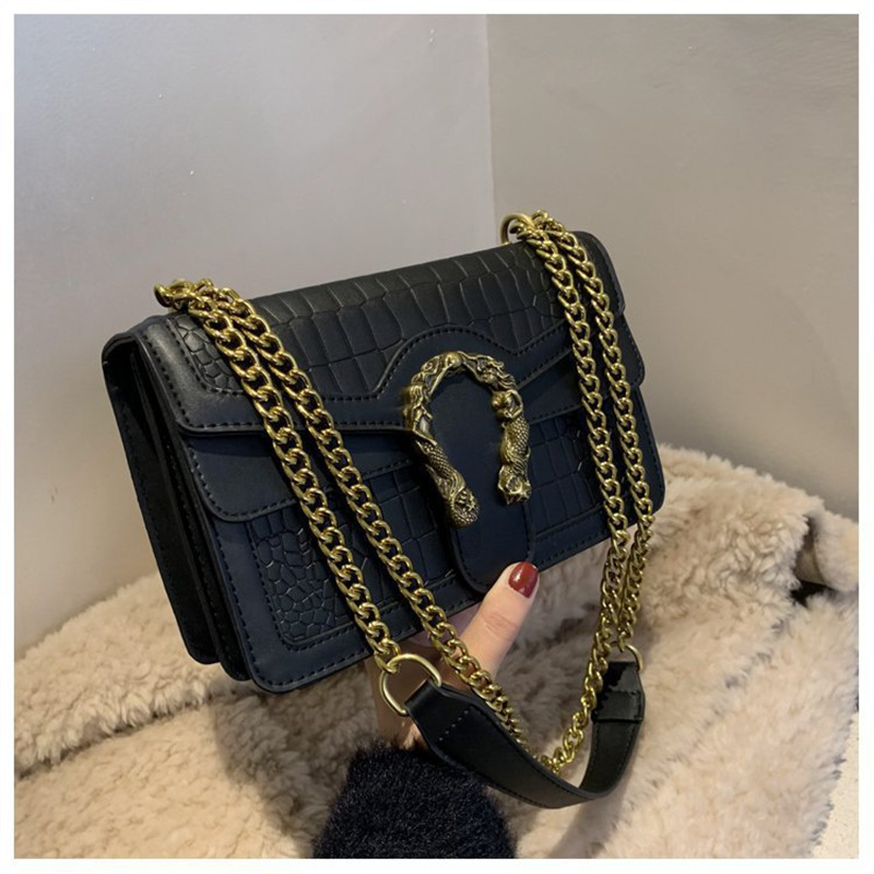 Designer bag free shipping 2025 new fashionable trendy small square bag premium texture printed handbag shoulder bag crossbody bag for women