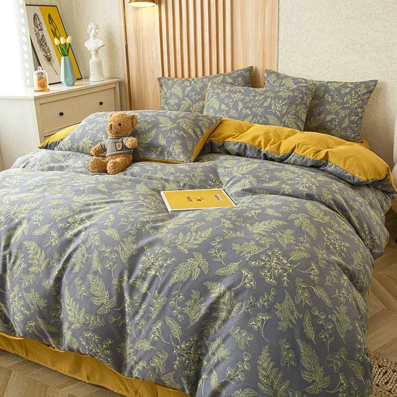 Duvet cover Set Double-Layer Yarn Includes 1 Quilt Cover 1/2 cases No Duvet Insert No CoreM251118
