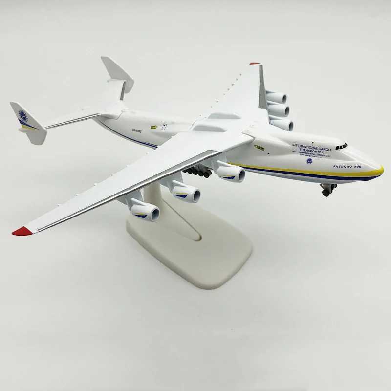 JASON TUTU 20CM Antonov AN225 StrategicTransport Diecast Metal Model Plane An-225 C251118