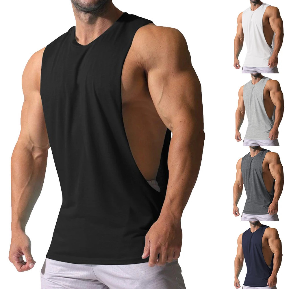 Summer Mens Vest Fi… - image
