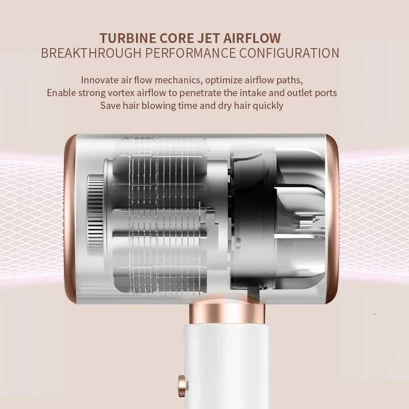 Negative ion hair dryer efficient and intelligent household and commercial hair dryer heloween gifts christmas giftsT251118