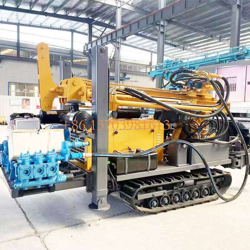 Noise-Reducing 200m Water and Gas Exploration Drill Rig with Air Compressor for Urban Areas, Water Drilling Rigs