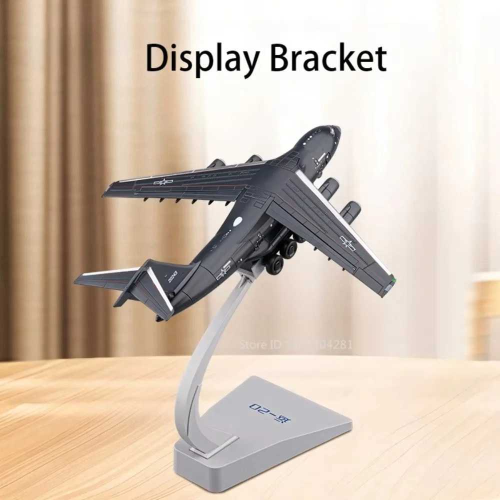 1180 Y-20 Transport Aircraft Alloy Diecast Model Toys Car with Sound Light Pull Back Doors Opened Vehice for Boy Birthday Gifts C251118