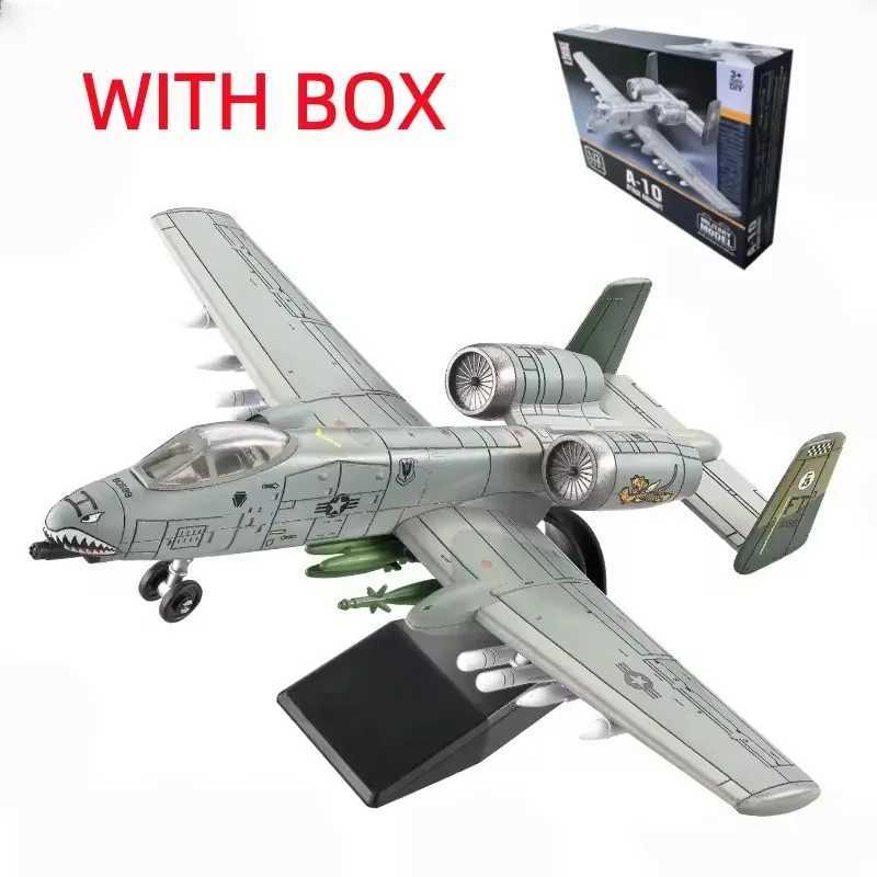 New Aircraft A-10 ABS Plastic Material Airplane Model 1/72 Scale Finished Fighter Souvenir Collection Plane Home Ornaments C251118