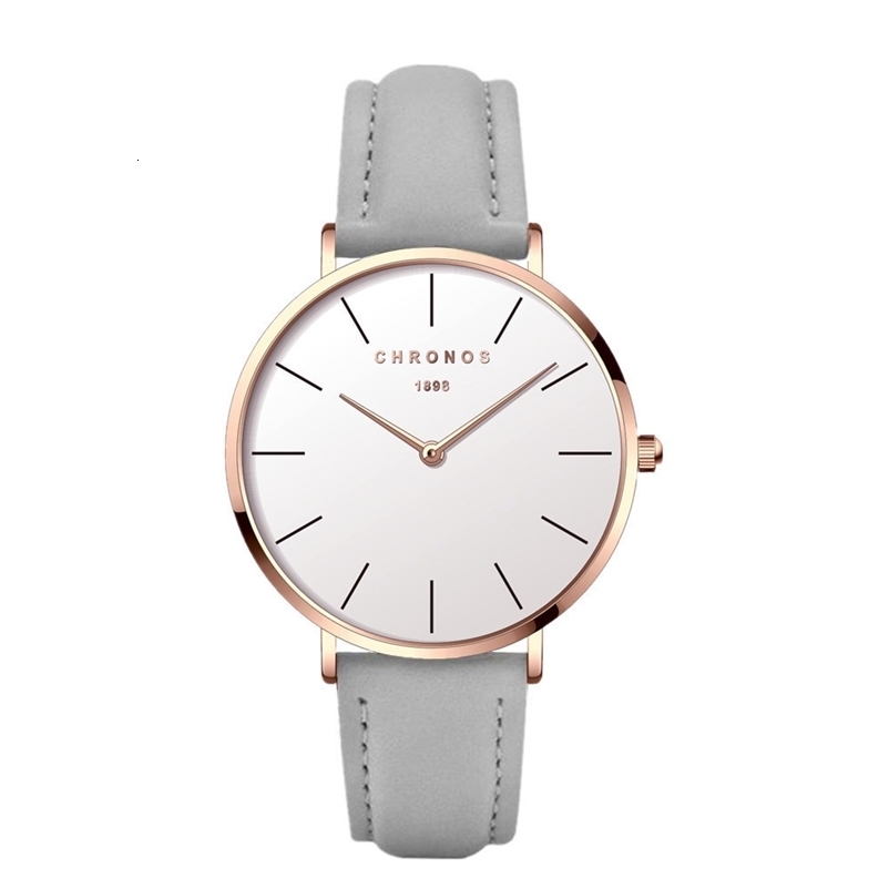 CHRONOS Watch For Men Women Minimalist Fashion Quartz Wristwatches Unisex Casual Analog Classic Male Montre Femme 251106