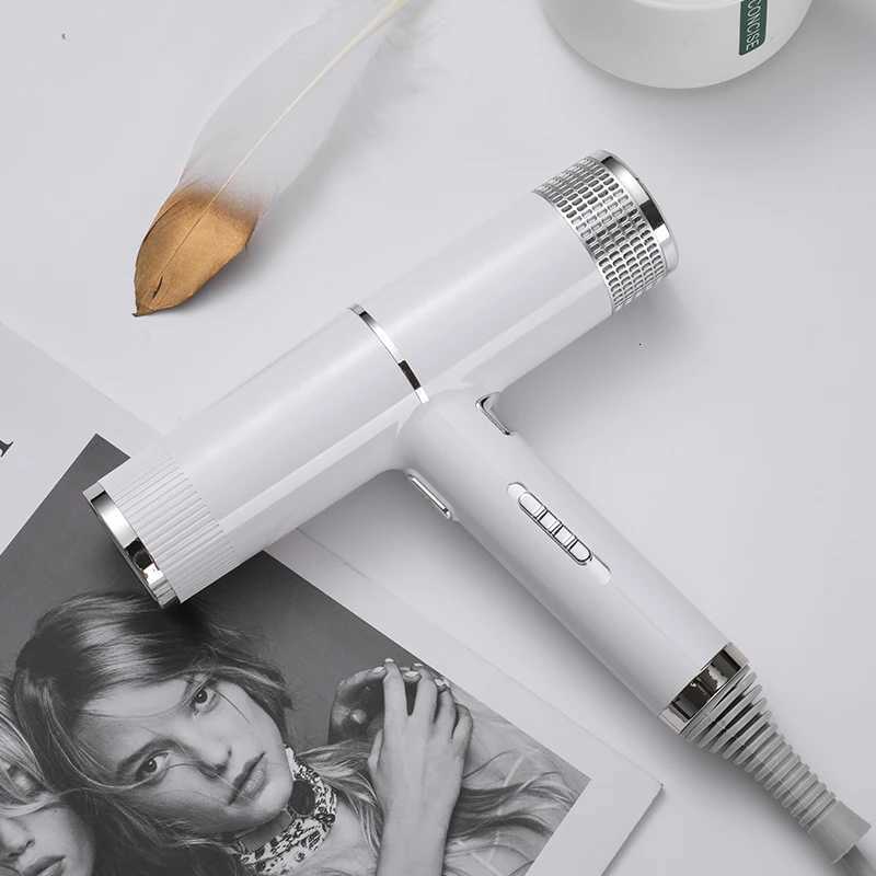 Professional Hair Dryer Hot Cold Wind Anion Blower Strong Power Styling Hairdryer Fast Drying With Diffuser Nozzle MouthT251118