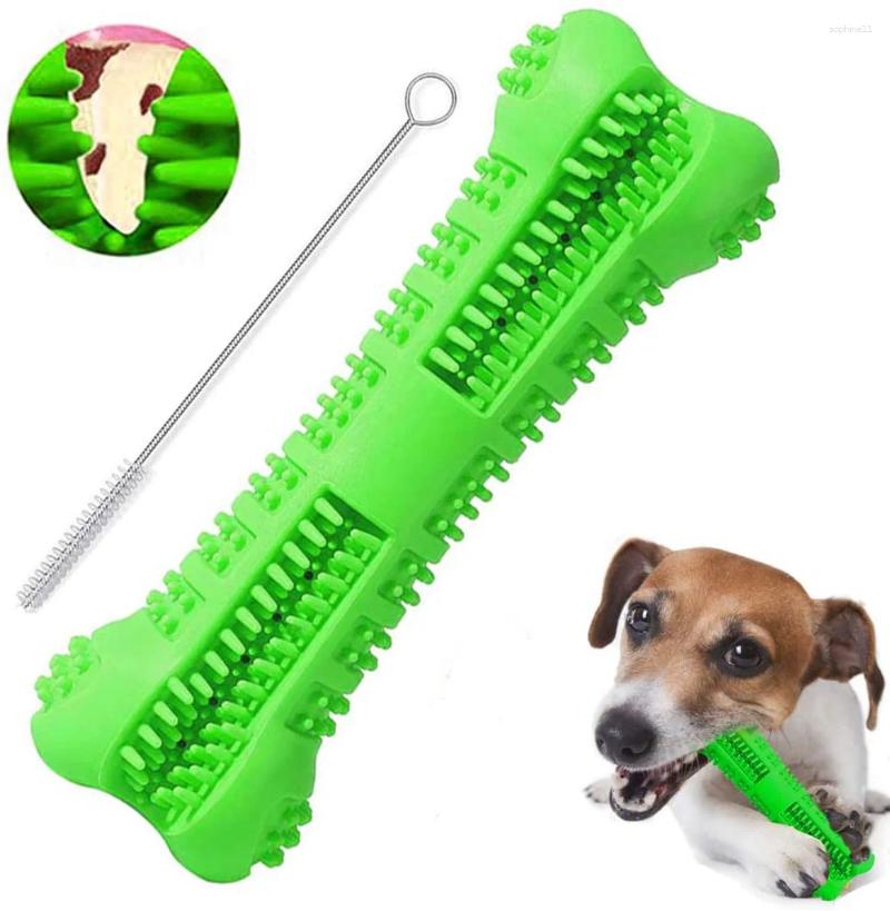 Update Bone Shape Chew Toys For Dogs Pet Molar Tooth Cleaning Brushing Stick Toothbrush Doggy Puppy Dental Care Pets Supplies