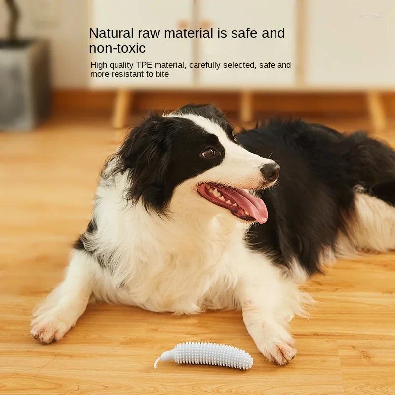 Update Pet Toy Cucumber Dog Teething Bite Resistant Interactive Training Relief Stick