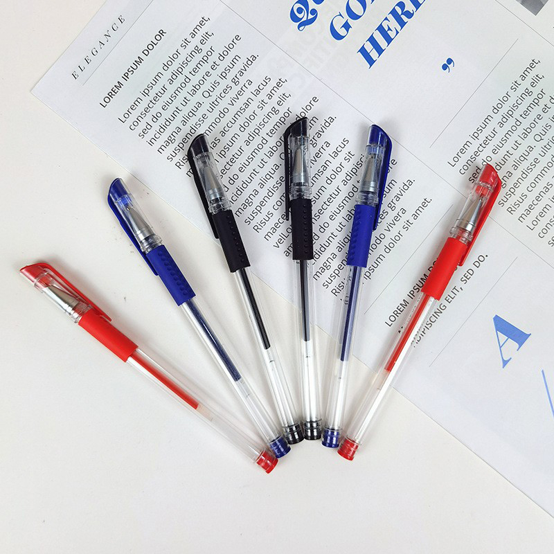 Neutral Ink Bulk Set - Professional European Style Writing Instruments (0.5mm) Available in Black, Red, Blue