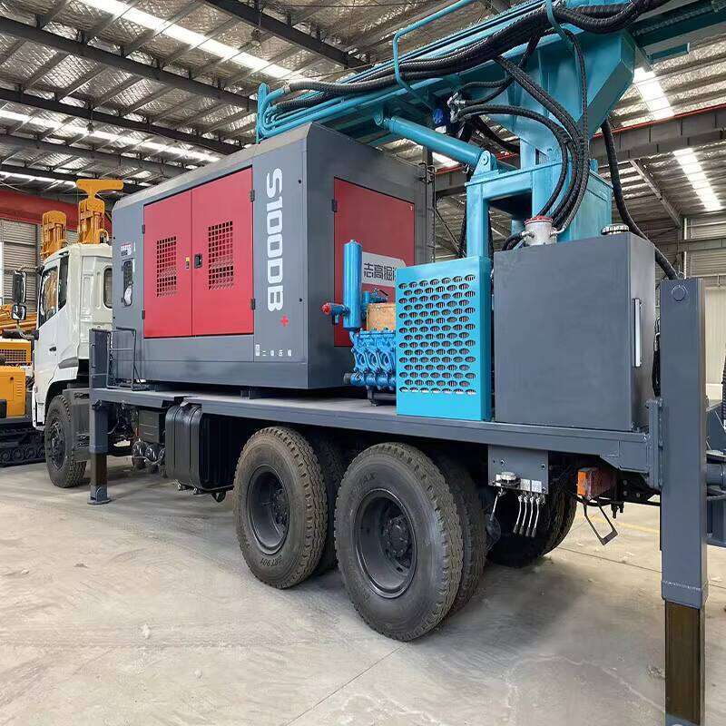 500Meters Truck Mounted Drilling Rig Machine