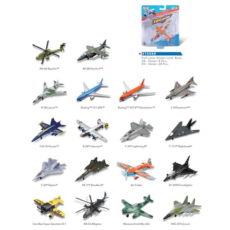 Maisto model airplane die-casting metal toy gift collection transport airplane fighter helicopter Games Children toys C251118