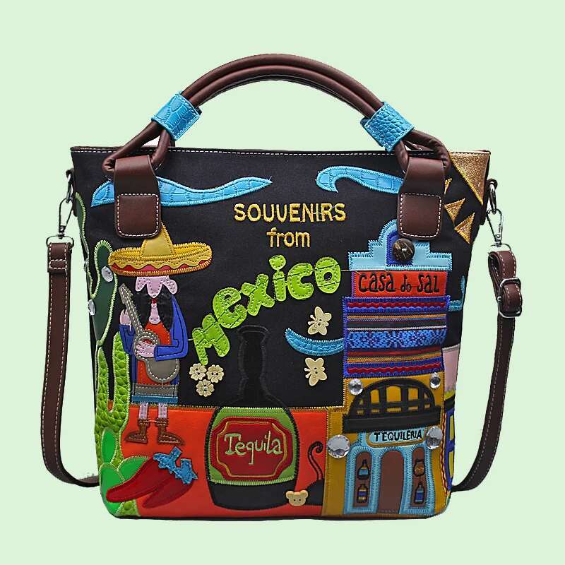 Canvas Women Handbags Shoulder High Quality Large Capacity Ladies Tote Fashion Purse New Casual Female Messenger Bags